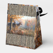 Ballotins Famille De Cerfs Jouant Sur Le Terrain (Arrière)