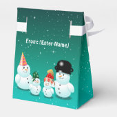 Ballotins Famille mignonne des Snowmen (Arrière)