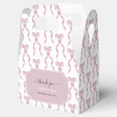 Ballotins Fancy Aquarelle Bow rose Anniversaire (Ouvert)