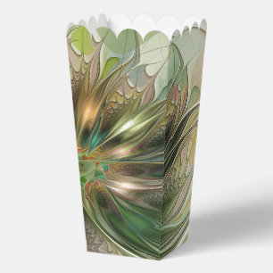 Ballotins Fantaisie Abstraite Moderne Fleur Fractale Colorée