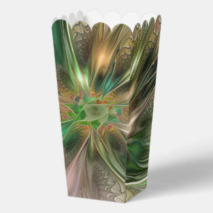 Ballotins Fantaisie Abstraite Moderne Fleur Fractale Colorée