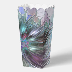 Ballotins Fantaisie Abstraite Moderne Fractale Fleur Colorée