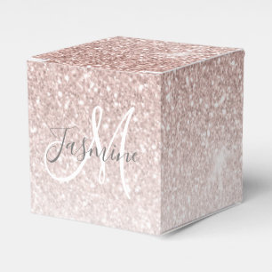 Ballotins Fard à joues scintillant Rose Gold pour douche de