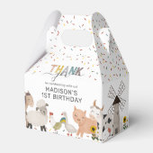 Ballotins Farm Barnyard fête d'anniversaire (Verso)