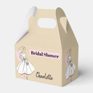 Ballotins Fashion Bride Neutral Fête des mariées Nom gable