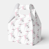 Ballotins Fashion Bride rose multi ballotin gable (Verso)