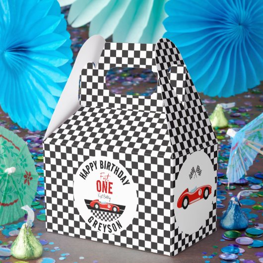 Ballotins Fast One Race Car Boy 1ère fête d'anniversaire (Fête)
