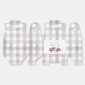 Ballotins Fast One Red Race Car Boy 1st Birthday (Déplié)