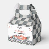 Ballotins Fast One Red Racing Car Ballotin de fête d'anniver (Arrière)