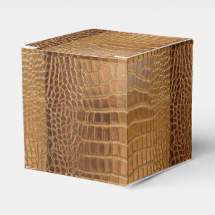 Ballotins Faux Crocodile Motif de peau animale en cuir