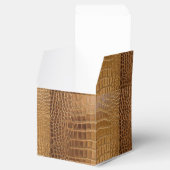 Ballotins Faux Crocodile Motif de peau animale en cuir (Ouvert)