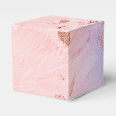 Ballotins Faux Foil Rose Gold et Serenity Paint Texture (Verso)