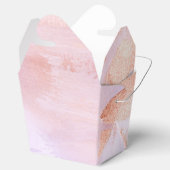 Ballotins Faux Foil Rose Gold et Serenity Paint Texture (Ouvert)