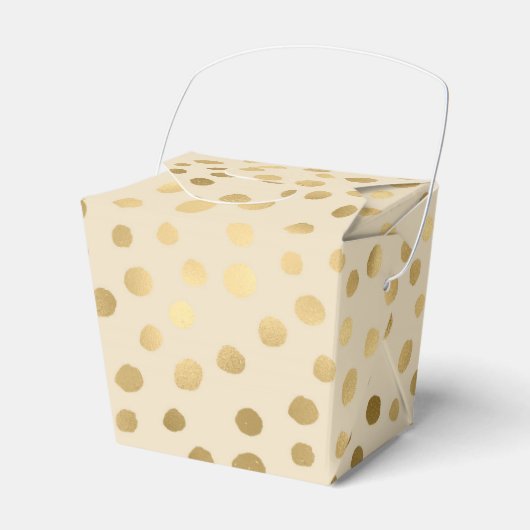 Ballotins Faux Gold Doodle Dots (Verso)