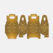 Ballotins Faux Gold Metal Design Motif (Déplié)