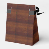 Ballotins Faux Mahogany Bois Boîte cadeau tout usage (Arrière)