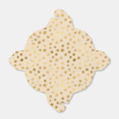 Ballotins Faux points de doodle en or (Déplié)