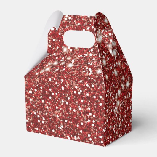 Ballotins Faux Rouge Parties scintillant texture Look avec t (Arrière)