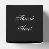 Ballotins FAVEUR/CADEAU CHIC_"Merci" NOIR/BLANC (Haut)