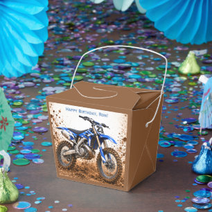 Ballotins Faveur de fête d'anniversaire de garçon de moto cr