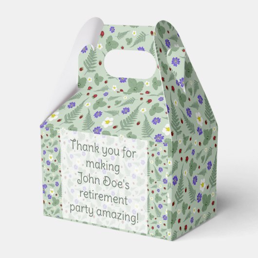 Ballotins Favor Box (Verso)