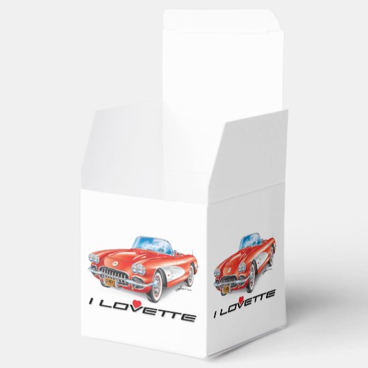 Ballotins Favor Box (Ouvert)