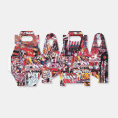 Ballotins Favor Box – Fragmented Pulse (Déplié)