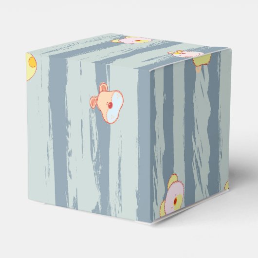 Ballotins Favor Box – Whimsy Faces (Arrière)