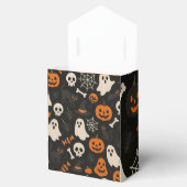 Ballotins Favor box with Halloween pattern image (Ouvert)