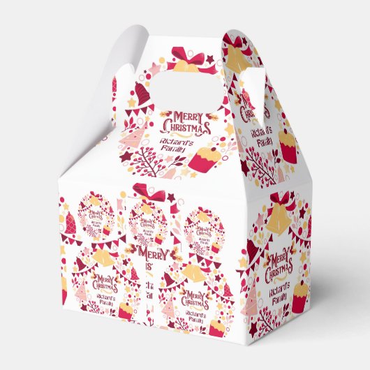 Ballotins favor boxes (Verso)