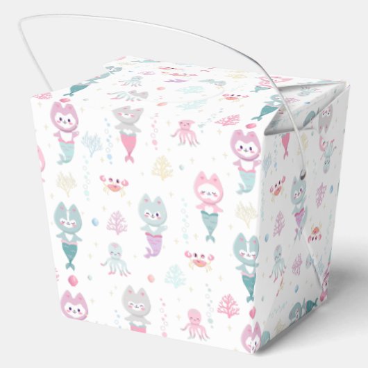 Ballotins Favor Boxes for a nautical themed birthday party (Verso)