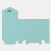 Ballotins Favor boxes with satin ribbon and your names (Déplié)