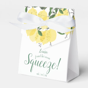 Ballotins Favors de mariage Main Squeeze Lemons