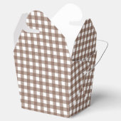 Ballotins Faye et Lauren Brown Gingham (Ouvert)