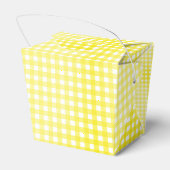 Ballotins Faye Gingham Jaune (Arrière)