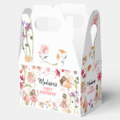 Ballotins Fée Anniversaire 1er Enchanted Forest Girl Floral (Ouvert)