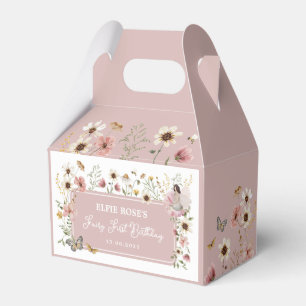 Ballotins Fée fleur sauvage Dusty Pink Garden Tea Party