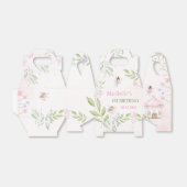 Ballotins Fée Floral Fille fête d'anniversaire (Déplié)