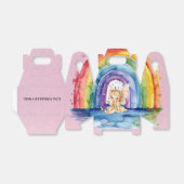 Ballotins Fée Jaune Peinte Fée Arc En Ciel Fille Anniversair (Déplié)