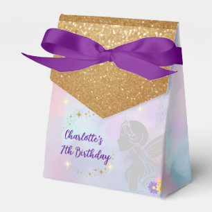 Ballotins Fée Whimsical Favor Box pour une fille