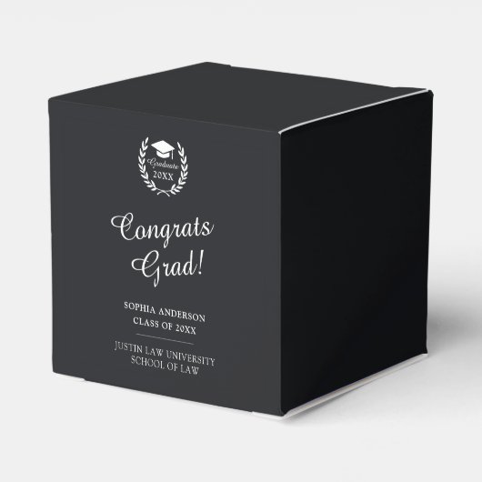 Ballotins Félicitations Grad ! Moderne Simple Graduation Noi