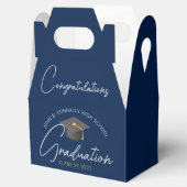 Ballotins Félicitations Navy Blue 2025 Graduation Party (Ouvert)