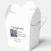 Ballotins Félicitations pour votre retraite ajouter le nom d (Ouvrir)