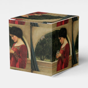 Ballotins Femme à la Boule de Cristal Peinture de Waterhouse