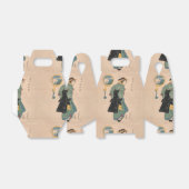 Ballotins Femme japonaise Kimono : Ukiyo-e Woodblock Imprime (Déplié)