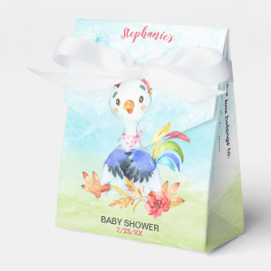 Ballotins Ferme de Baby shower de coq écolière