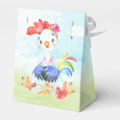 Ballotins Ferme de Baby shower de coq écolière (Arrière)