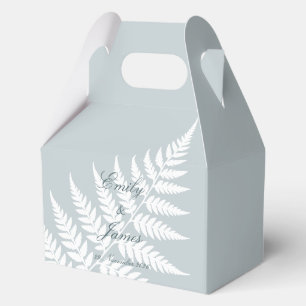 Ballotins Fern Blanc Bleu Glacé Gable Moyen Pastel