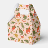 Ballotins Festif Dinosaur sapin de Noël Motif de vacances (Arrière)