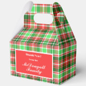 Ballotins Festif personnalisé Rouge Vert blanc Noël (Recto)